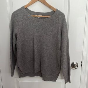 Madewell cozy gray sweater